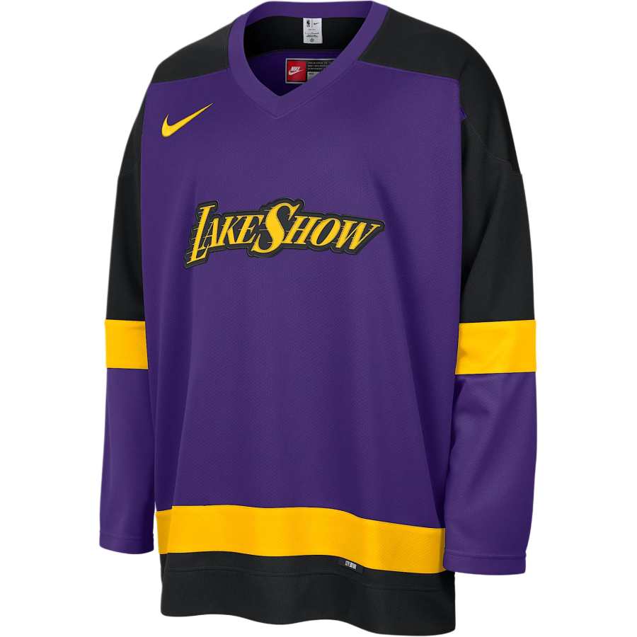 Nike Nike Los Angeles Lakers City Edition Men's Nike Nba Hockey Jersey