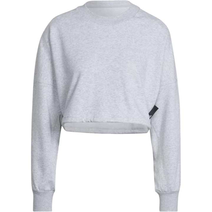 Adidas Adidas SportswearLounge Studio Summer Crew Sweatshirt Women's Gray