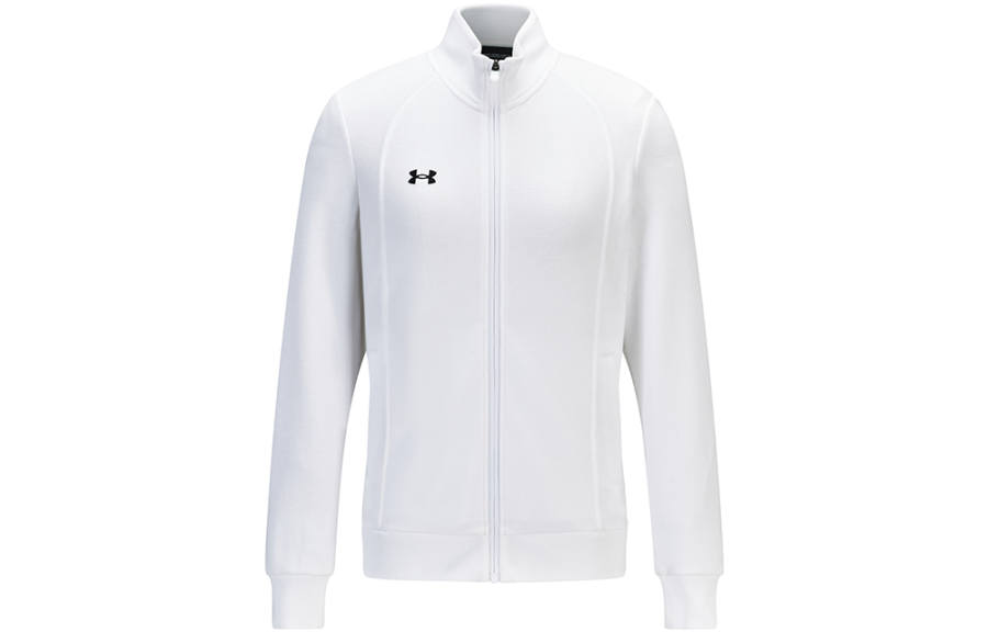 Under Armour Jackets Women's White Stand Collar Moderate Other