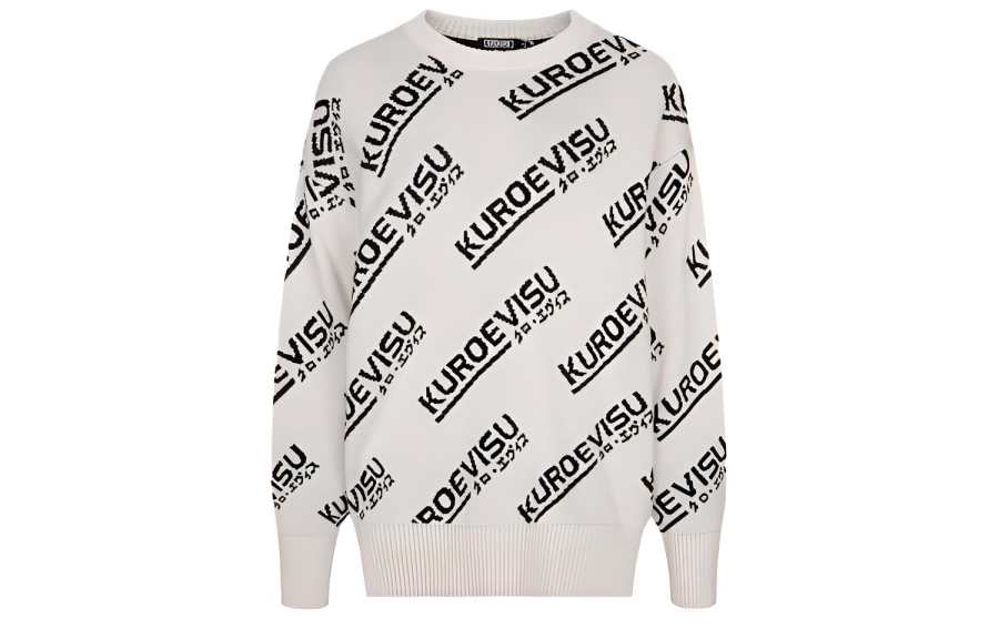 EVISU Knitwear Women's Crew Neck Moderate