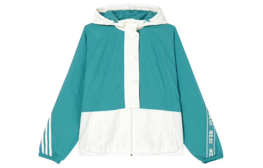 Adidas Neo Jackets Women's Blue Hooded Moderate Other