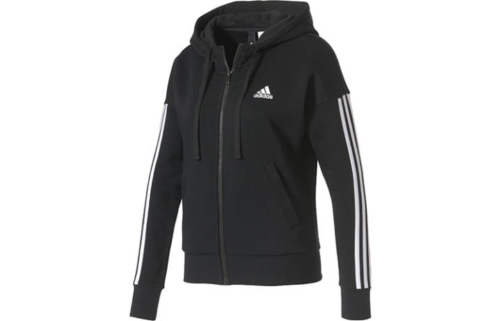 Adidas Adidas Jackets Women's Black Hooded Moderate Soft Shell