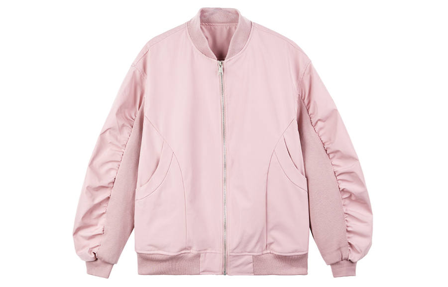 ICH MODE Jackets Unisex Baseball Collar Moderate Pilot