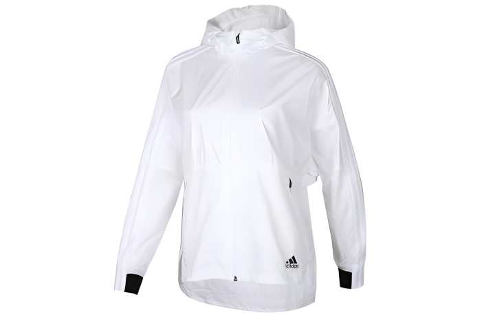 Adidas Adidas Jackets Women's White Hooded Moderate Other