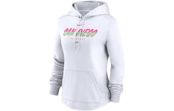 Nike Nike Sweatshirts Women's White Hooded Moderate Regular
