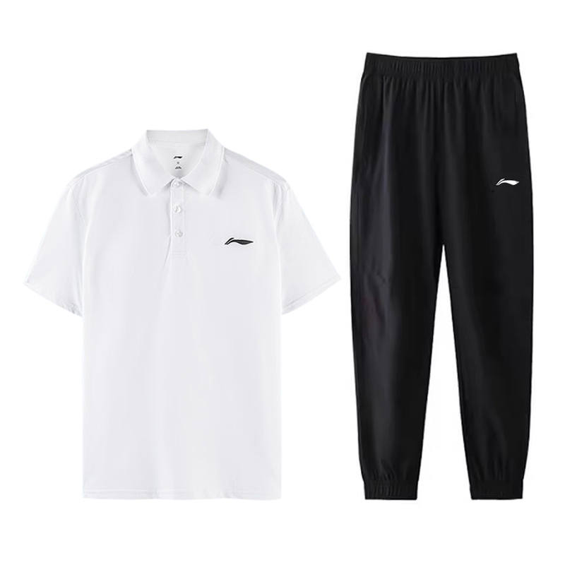 Li-Ning Li Ning Casual Sportswear Men's Polo Collar Thin
