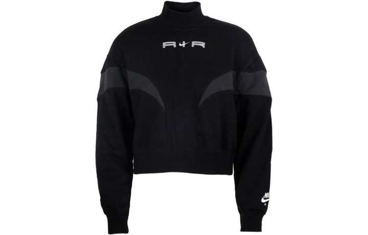 Nike Nike Sweatshirts Women's Black Crew Neck Moderate Regular