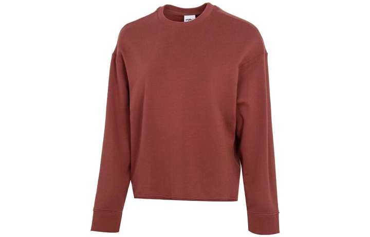 Nike Nike Sweatshirts Women's Dark Red Crew Neck Moderate Regular
