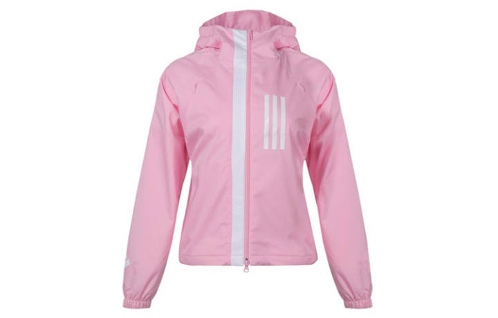 Adidas Adidas Jackets Women's Pink Baseball Collar Moderate Workwear