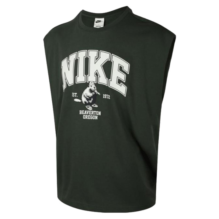 Nike Nike Sportswear SS25 Basketball Jersey Men's Vintage Green