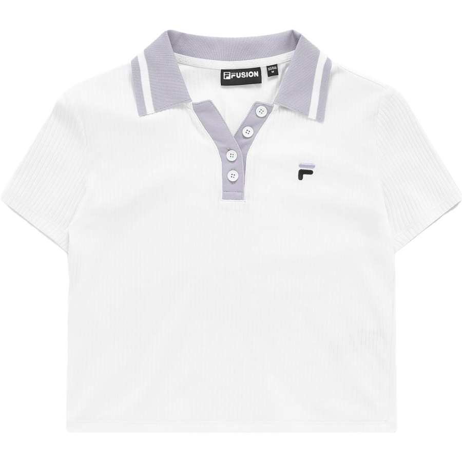 FILA FUSION Tennis Polo Shirt Women's White