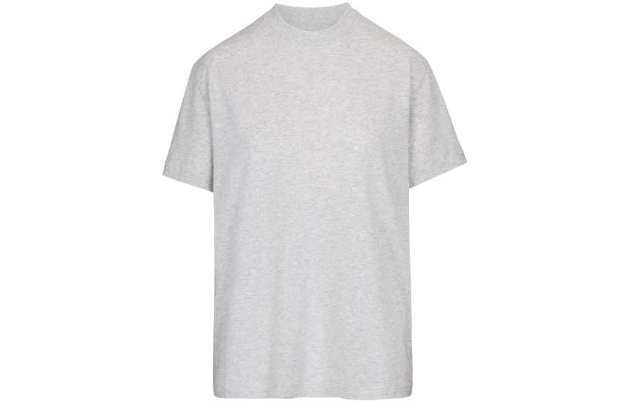 Skims Drop Shoulder Sleeve T Shirt Women's LIGHT HEATHER GREY/Light Heather Gray