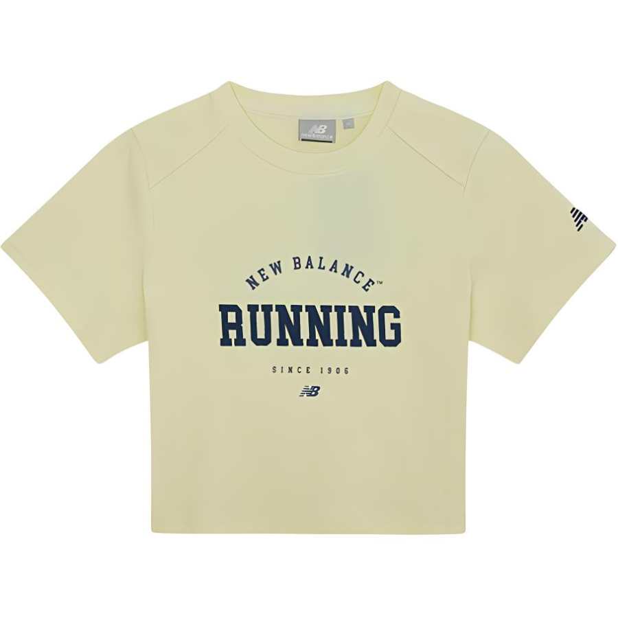 New Balance New Balance Regular T Shirt Women's Light Yellow