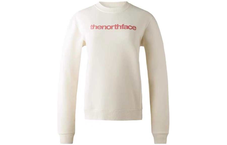 THE NORTH FACE Sweatshirts Women's Ecru Crew Neck Moderate Other