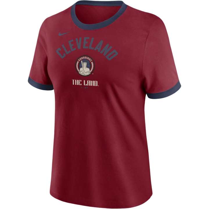 Nike Nike X MLB T Shirts Women's Red Crew Neck Moderate Other