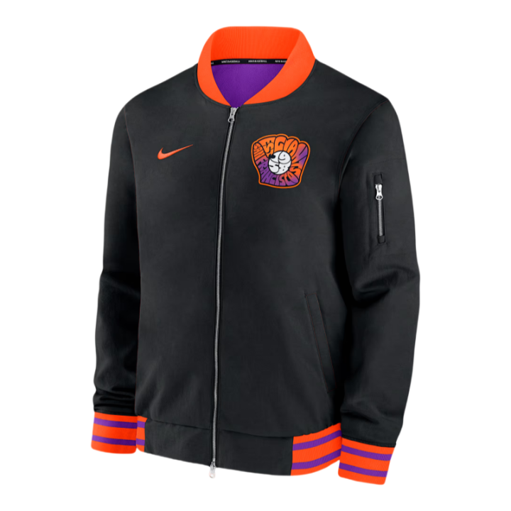 Nike Nike San Francisco Giants Authentic Collection City Connect Men's Nike Mlb Full Zip Bomber Jacket