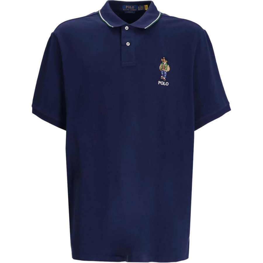 Polo Ralph Lauren Teddy Bear Straight-Hem Polo Shirt