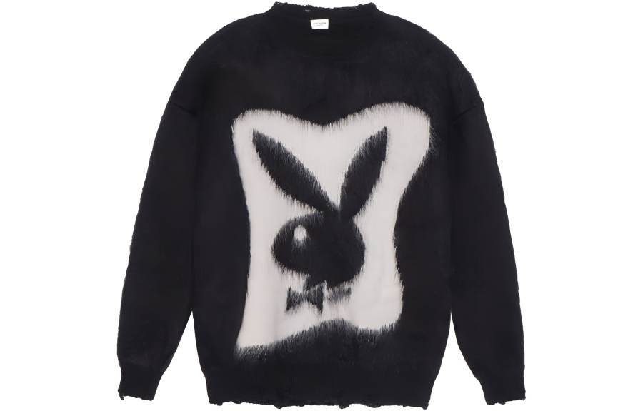 SAINT LAURENT Playboy Sweater In Mohair