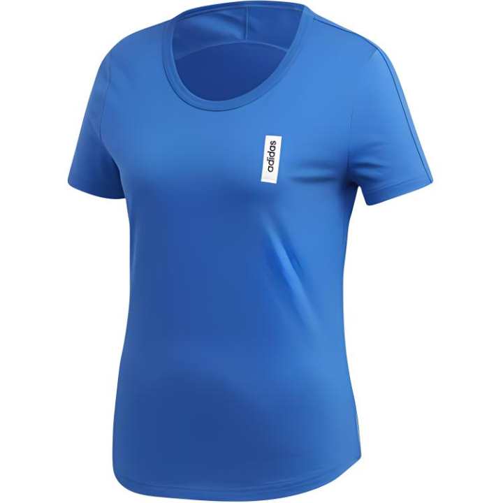 Adidas Adidas T Shirts Women's Blue Crew Neck Moderate
