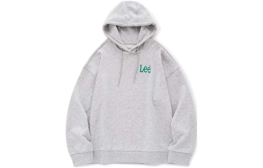 Lee Sweatshirts Women's Gray Hooded Moderate Regular
