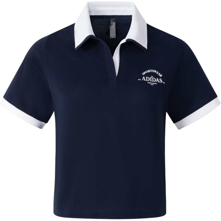 Adidas Adidas VERBIAGE Polo Tee Polo Shirt Women's College Navy
