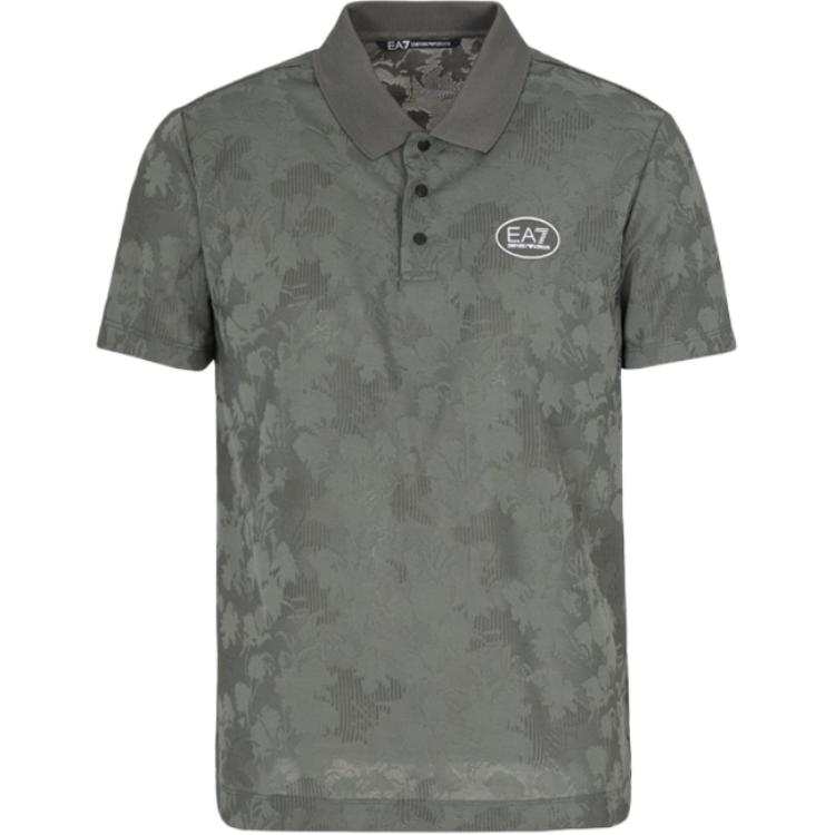 EMPORIO ARMANI Ea7 EMPORIO ARMANI Floral jacquard Polo Shirt