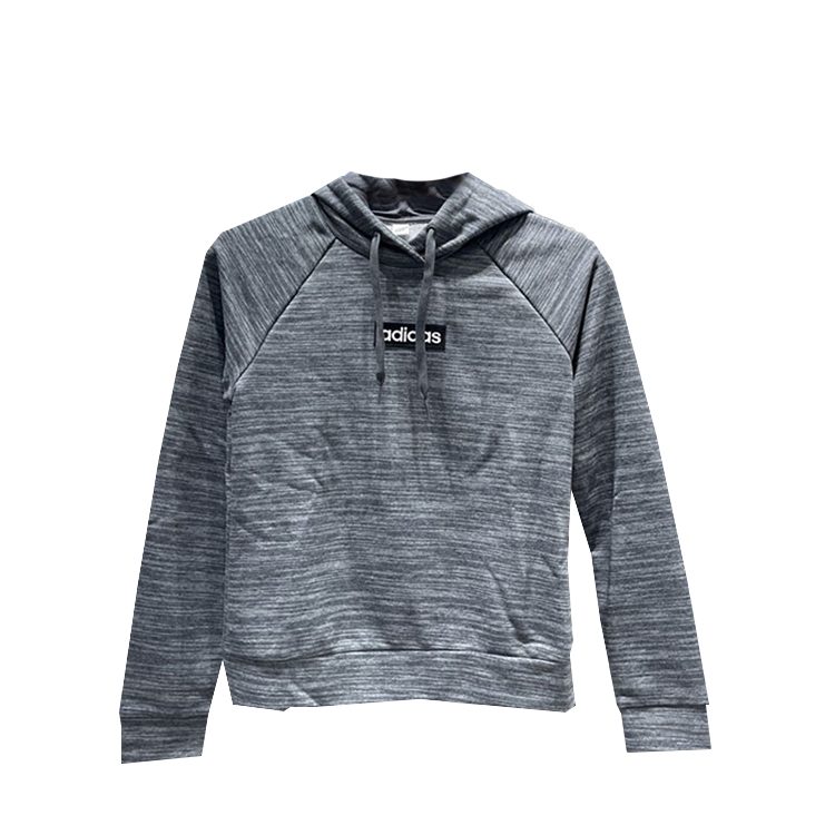 Adidas Adidas Sweatshirts Women's Gray Hooded Moderate