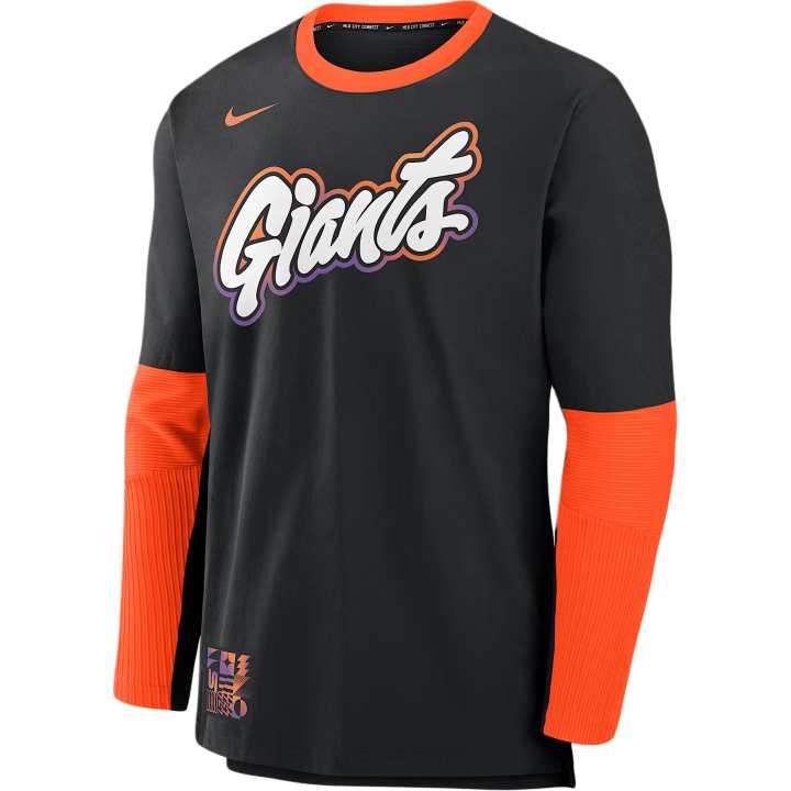 Nike Nike San Francisco Giants Authentic Collection City Connect Player Men's Nike Dri FIT Mlb Pullover Jacket