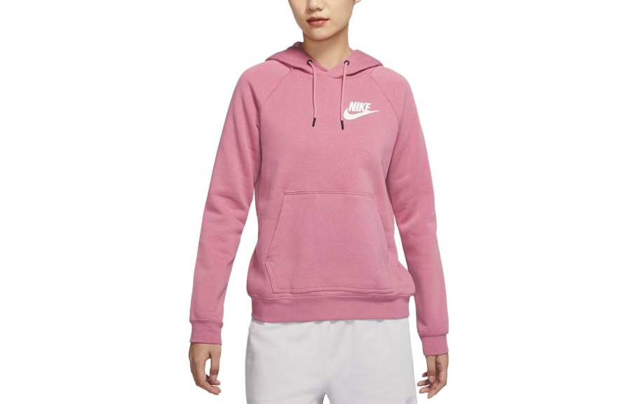 Nike Nike Sweatshirts Women's Light Berry Red White Hooded Moderate Other