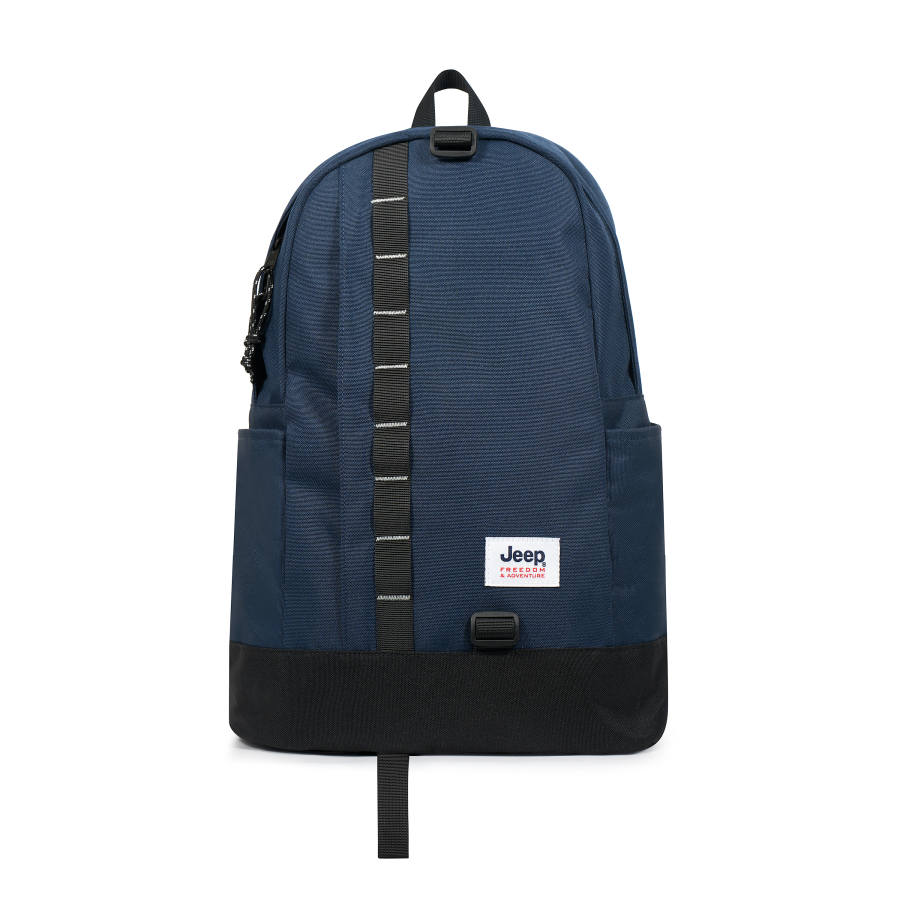 Jeep Jeep Nylon Backpack Regular Unisex Gray/Blue/Sky Blue