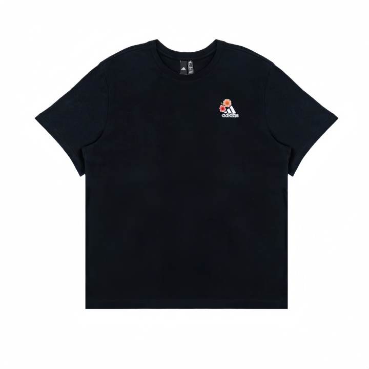 Adidas Adidas T Shirts Unisex Black Crew Neck Moderate Straight Fit