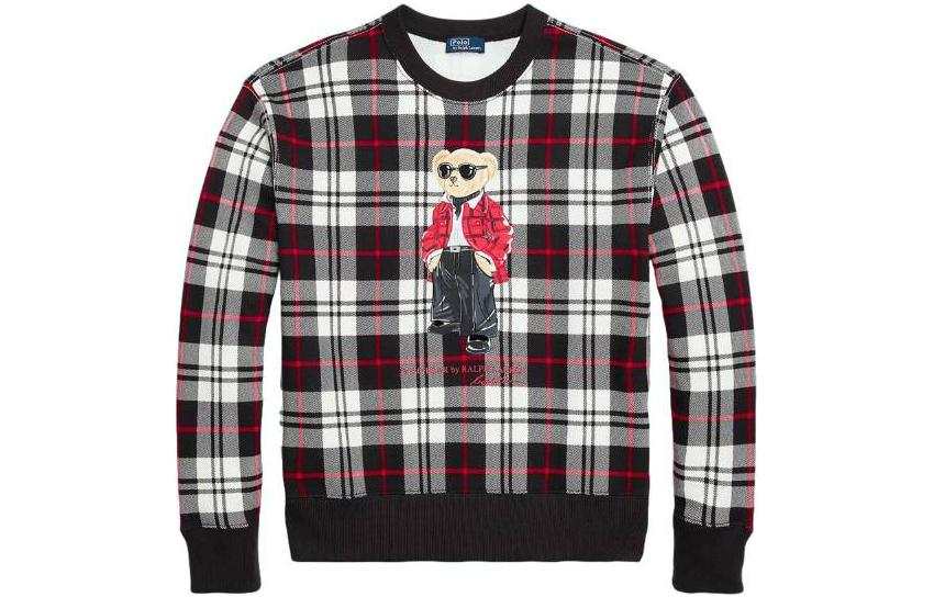 Polo Ralph Lauren Polo Bear plaid sweatshirt