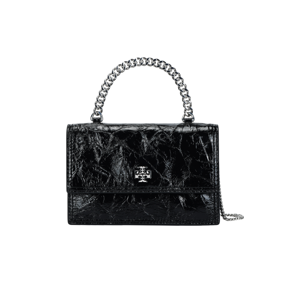 TORY BURCH Kira Sheepskin One Shoulder Portable Wallet Mini Women's Black