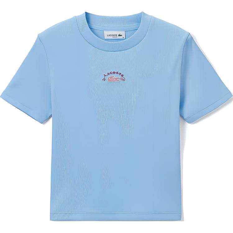 LACOSTE T Shirt Women's Sky Blue