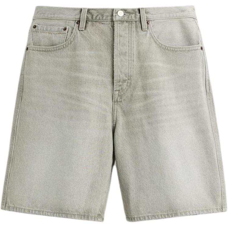 ZARA Denim Shorts Men's Gray Moderate