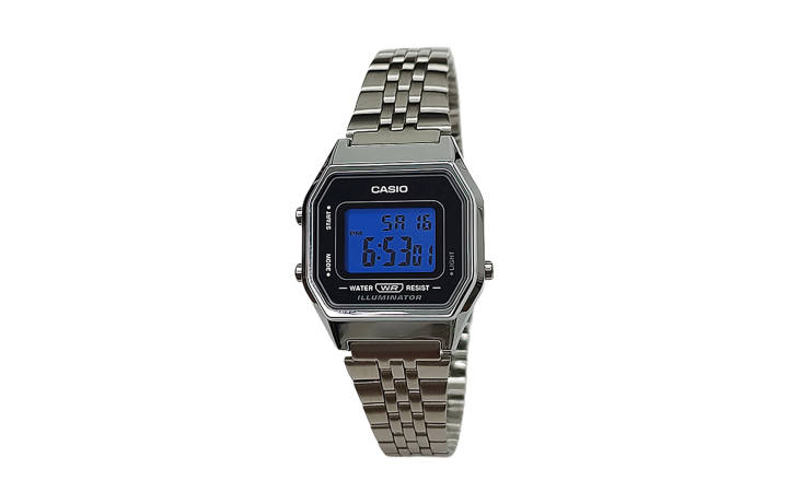 CASIO CASIO Custom Collection Quartz Movement Stainless Steel Strap Watch Men's Watches Black Dial