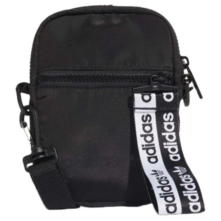 Adidas Originals Polyester One Shoulder Handbag, Crossbody Bag Unisex Black