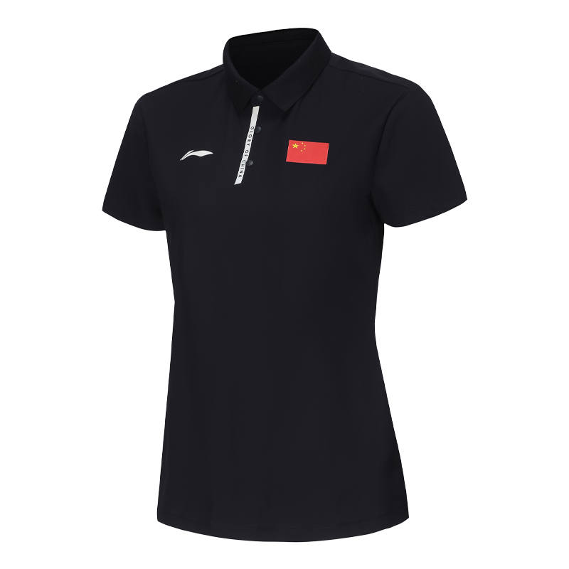 Li-Ning Li Ning Polo Shirts Women's Polo Collar Thin Straight Fit