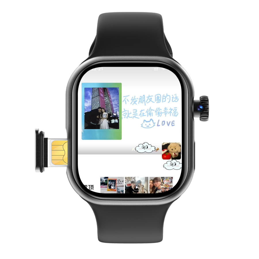 PEAK Smart Watches Supports Card Insertion Available For Download Unisex