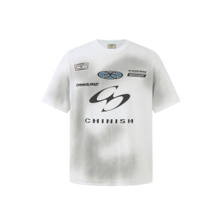 CHINISM T Shirts Unisex Crew Neck Moderate Straight Fit