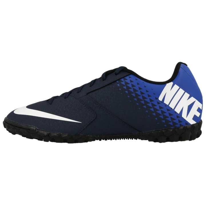 Nike Nike Bombax Tf Slip Resistant Abrasion Resistant Soccer Shoes Men's Blue