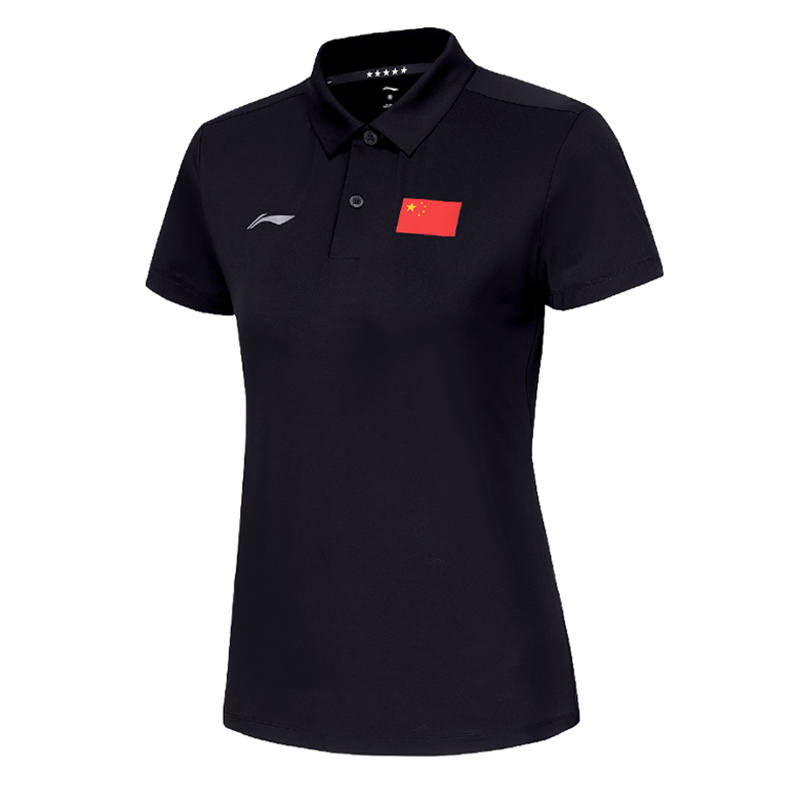 Li-Ning Li Ning Polo Shirts Women's Polo Collar Thin Straight Fit