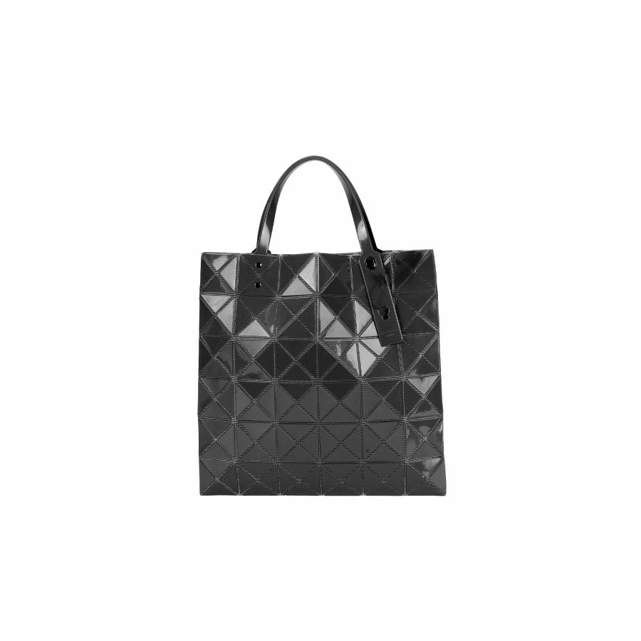 ISSEY MIYAKE Nylon Laptop Bag, Tote Bag, Shopping Bag, One Shoulder Handbag Women's Metallic Gray