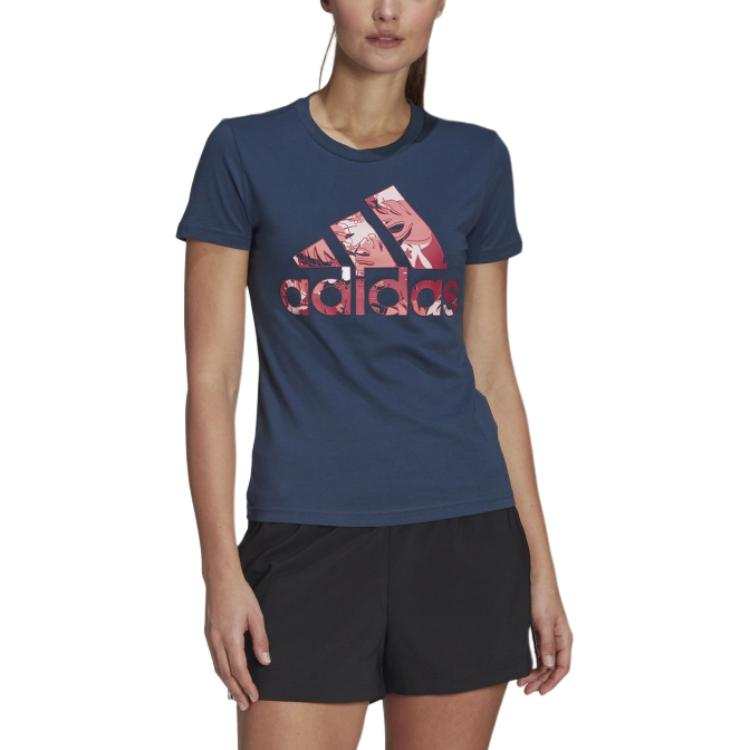 Adidas Adidas T Shirt Women's Marine Blue