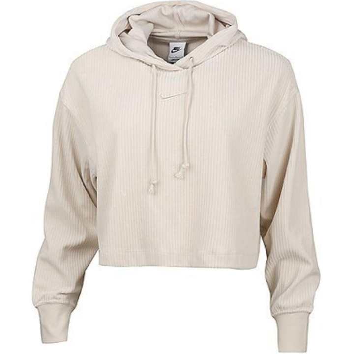 Nike Nike Sweatshirts Women's Beige Hooded Moderate Regular