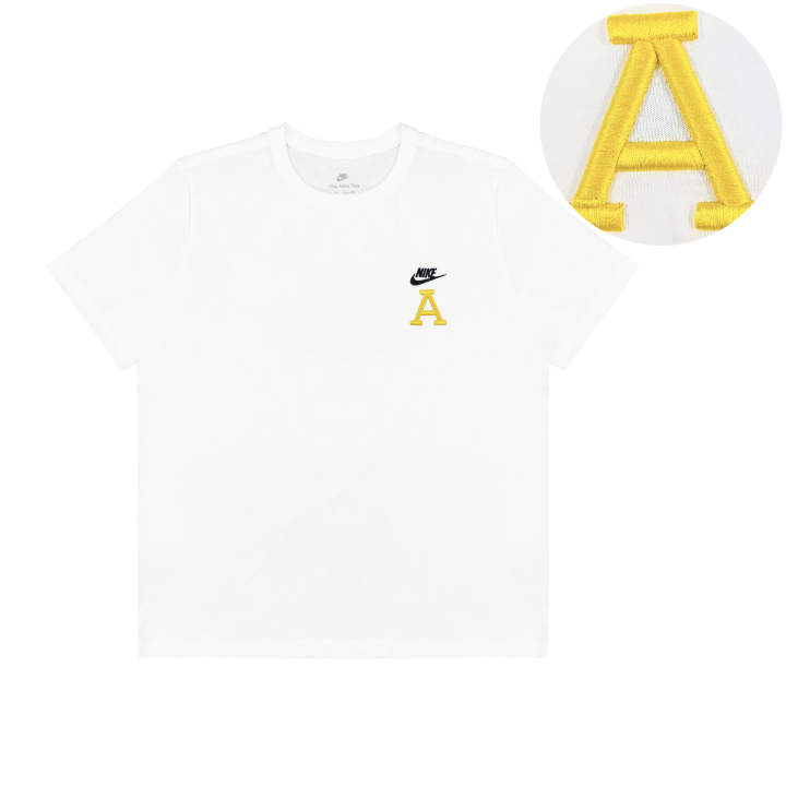 Nike Nike T Shirts Unisex White Crew Neck Moderate Straight Fit