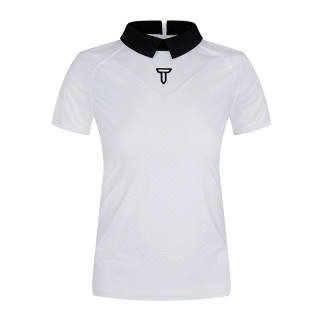 EUROPEAN TOUR T Shirts Women's Lapel Moderate Straight Fit