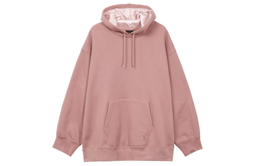 Jordan Jordan Flight Solid Color Casual Loose Fit Thickened And Fleece Lined Sweatshirt Women's Stardust Red