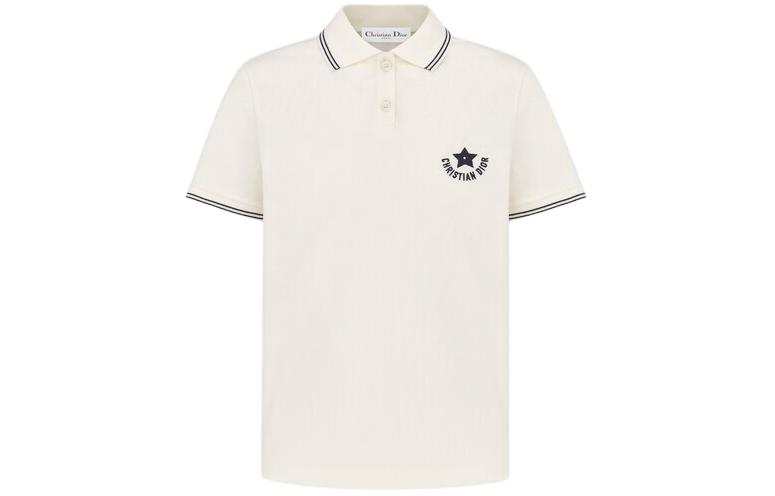 DIOR Dioriviera FW24 Polo Shirt Women's White