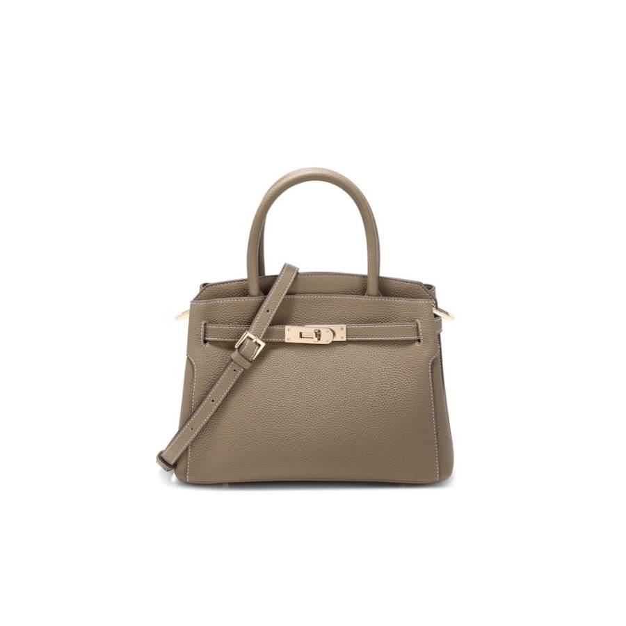 BELLE BELLE Cow Leather Handbag Medium Women's Multicolor
